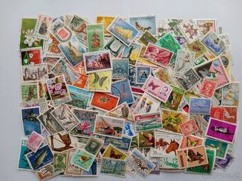Poštové známky č.900 - MIX SVETA I. - vyše 230 ks