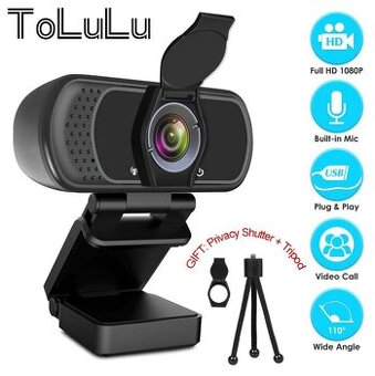 ToLuLu webcam (1080p) + Tripod