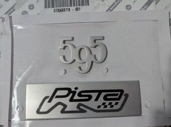 ABARTH 500/595 PISTA emblem -logo 735669718, original