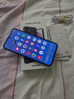 Samsung  A55 5G 8 GB / 128 GB navy v záruke