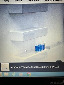 Keramická polica FLAMINIA