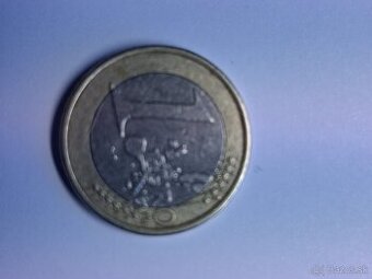 1€ grécka minca-sova - 1