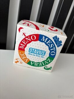 Spoločenská hra meno mesto zviera vec