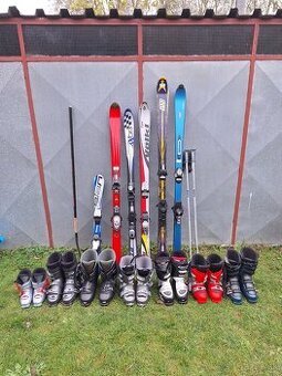 Predám lyže a lyžiarky