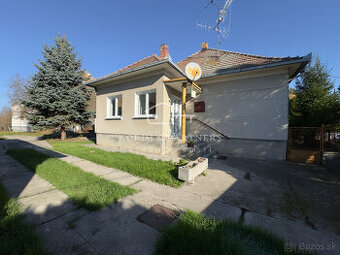 Perspektívny rodinný dom v centre obci Vrakúň