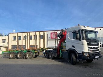 Lesovoz SCANIA 6x6,R500,EPSILON , 10/2018