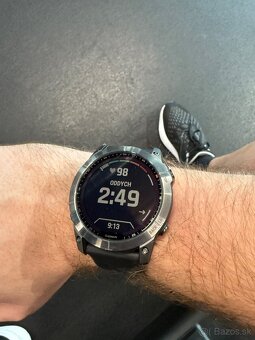 Garmin fenix 7x solar slate grey/ black band