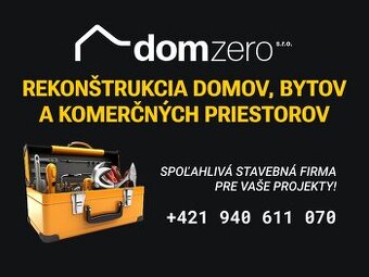 Rekonštrukcie domov, bytov  a komerčných priestorov | KSK