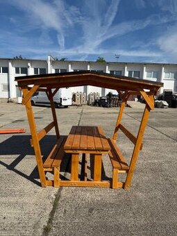 Masívne sedenie kryté, altanok