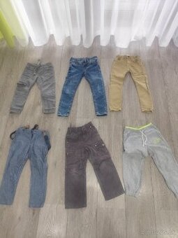 Nohavice, rifle, tepláky