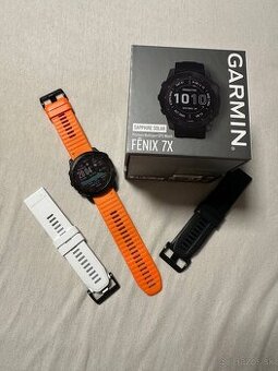 Garmin Fenix 7x Sapphire Solar