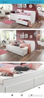 Posteľ rozťahovacia Timmi 90_180/200