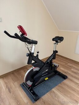 Cyklotrenažér inSPORTline Alfan - čierno-červená