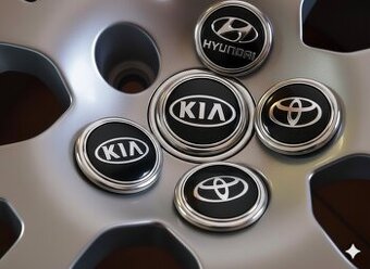 Stredové krytky diskov KIA / TOYOTA / HYUNDAI nové