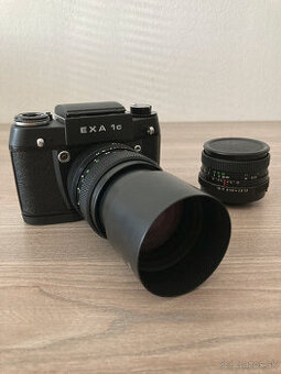 EXA 1C / Pentacon 50mm 1.8 / 135mm 2.8 MC