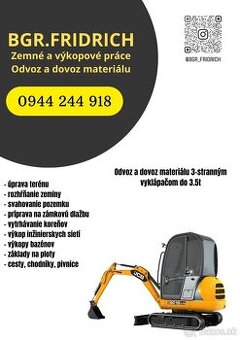 Zemné  a výkopové  práce