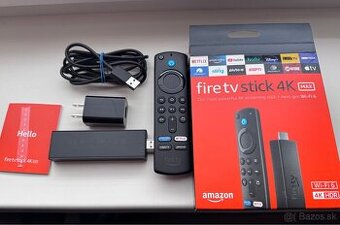 Predám Amazon Fire TV Stick 4K Max – ako nový, v záruke