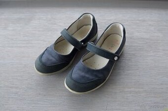 Kožené balerinky Elephanten, velkost 30