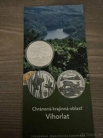 Strieborna pamätná minca ChKO Vyhorlat BU