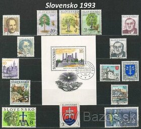 Poštové známky, filatelia: Slovensko 1993-2020 - 1