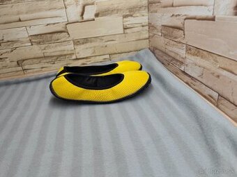 Beda 37 - dámske barefoot žlté baleríny
