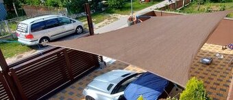PREDÁM - VEĽKÁ SLNEČNÁ ANTI UV PLACHTA 6x4 m