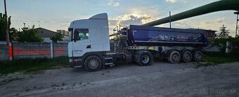 Scania G440 + Schmitz oceľový sklápací náves