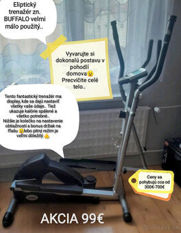 Eliptický trenažér zn.Buffalo