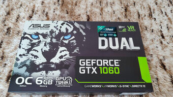 Graficka Karta ASus Geforce Gtx1060 Oc-6GB
