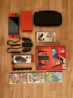 Nintendo Switch OLED Model Mario Red Edition