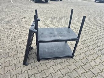 Regál plastový (5-policový), 5ks