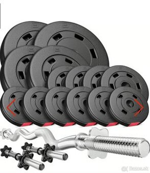 HS Nakladací činkový set Premium 56kg