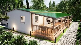 NOVÝ MONTOVANÝ RODINNÝ DOM 60 m2 k odberu cena 500 eur za m2