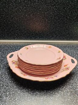 Ružový porcelán - súprava