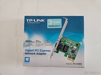 TP-LINK TG-3468 PCIe sieťová karta