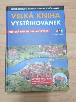 Velká kniha vystřihovánek mestská památkova rezervace