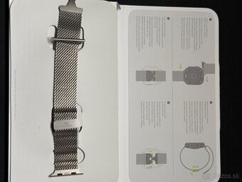 Apple Watch 49mm Natural Titanium Milanese Loop - 1