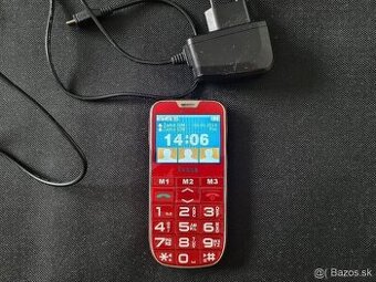 Seniorský telefón Tesla 100% stav.
