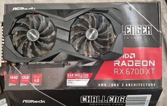 ( PREDANE )ASROCK Radeon RX 6700 XT Challenger D 12 GB