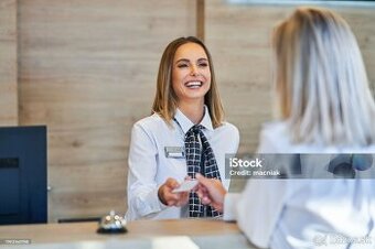 Brigádnicka práca ako RECEPČNÁ s AJ