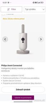 Philips Avent kamera