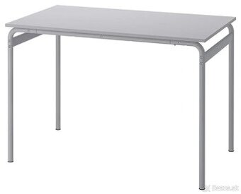 Nový stôl IKEA Grassala 110 cm na 67 cm bledosivý