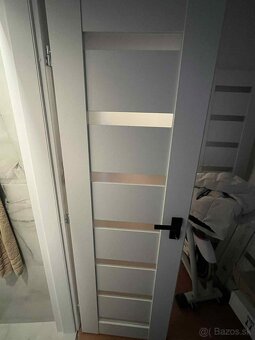 Interierove dvere - biele 70cm, prave - 1