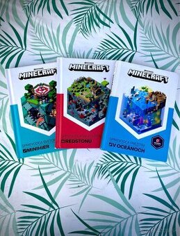 Minecraft knihy – sprievodcovia (3 ks)