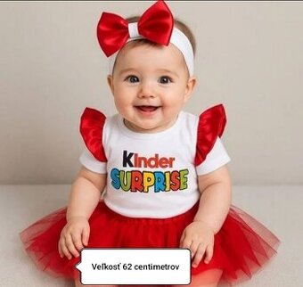 Predám novú sadu Kinder Surprise 62 centimetrov pre novonaro