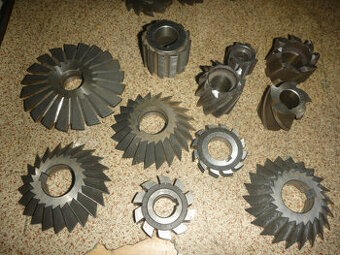 Frézy rôzne aj tvarové