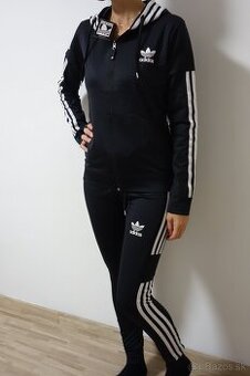 damska sportova suprava adidas,cierna,styl