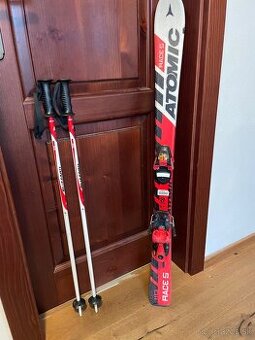 Predám lyže, lyžiarky, palice