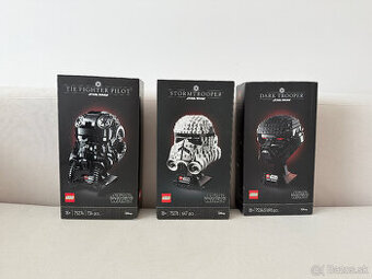 set star wars helmet 75274 + 75276 + 75343