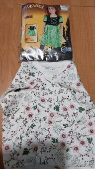 Dievčenský pulover a haloWeen šaty